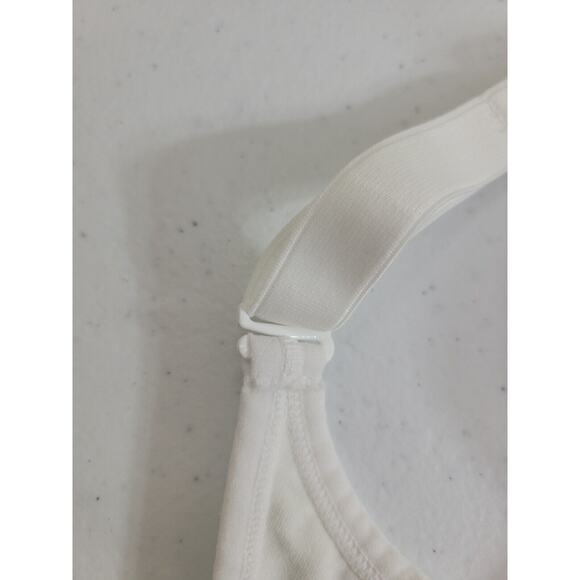 Bali Comfort Revolution White Shaping Smoothing Convertible Wire Free Bra SZ 38D - Picture 9 of 9
